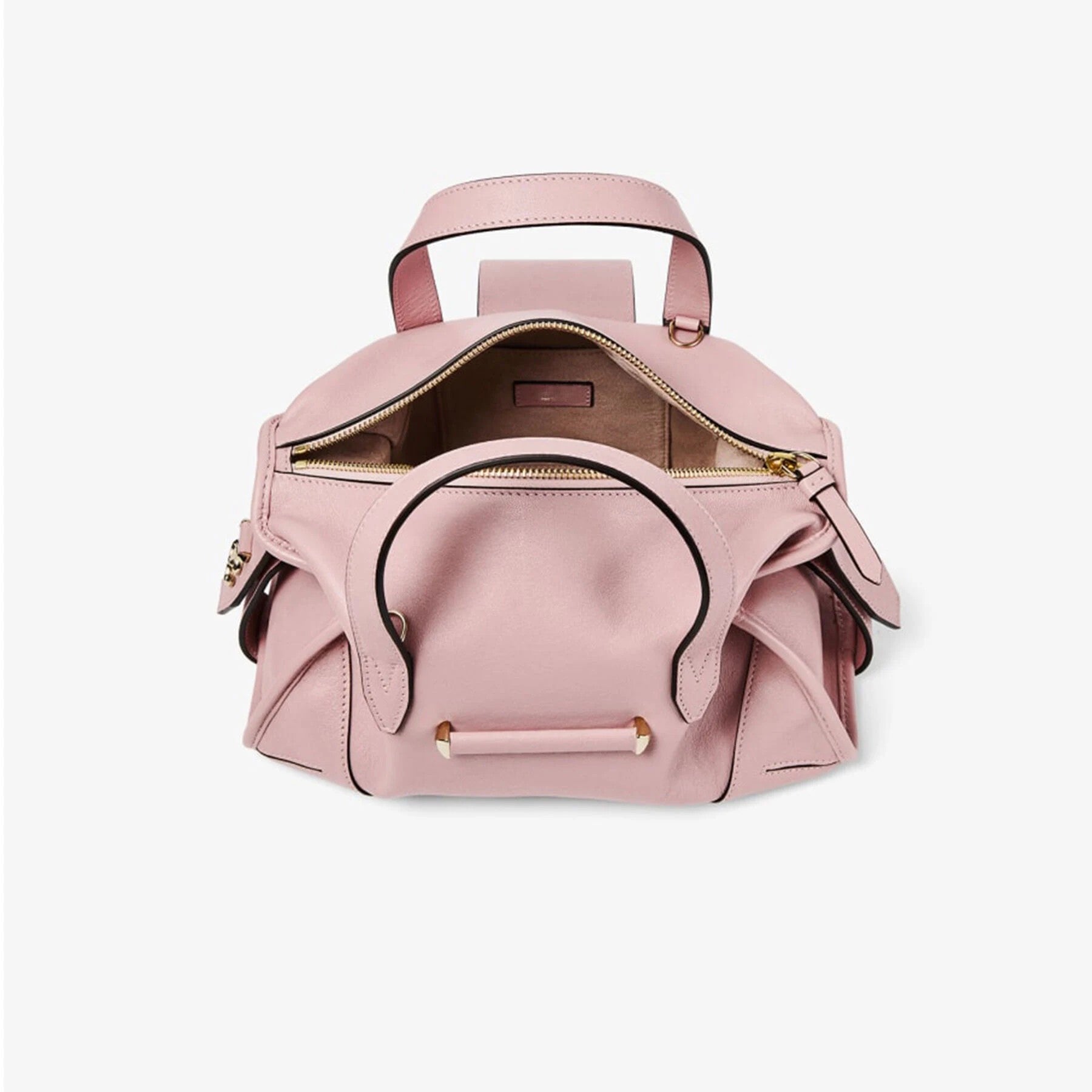 Soft Biker Leather Multi-Wear Small Duffel Holdall Bag