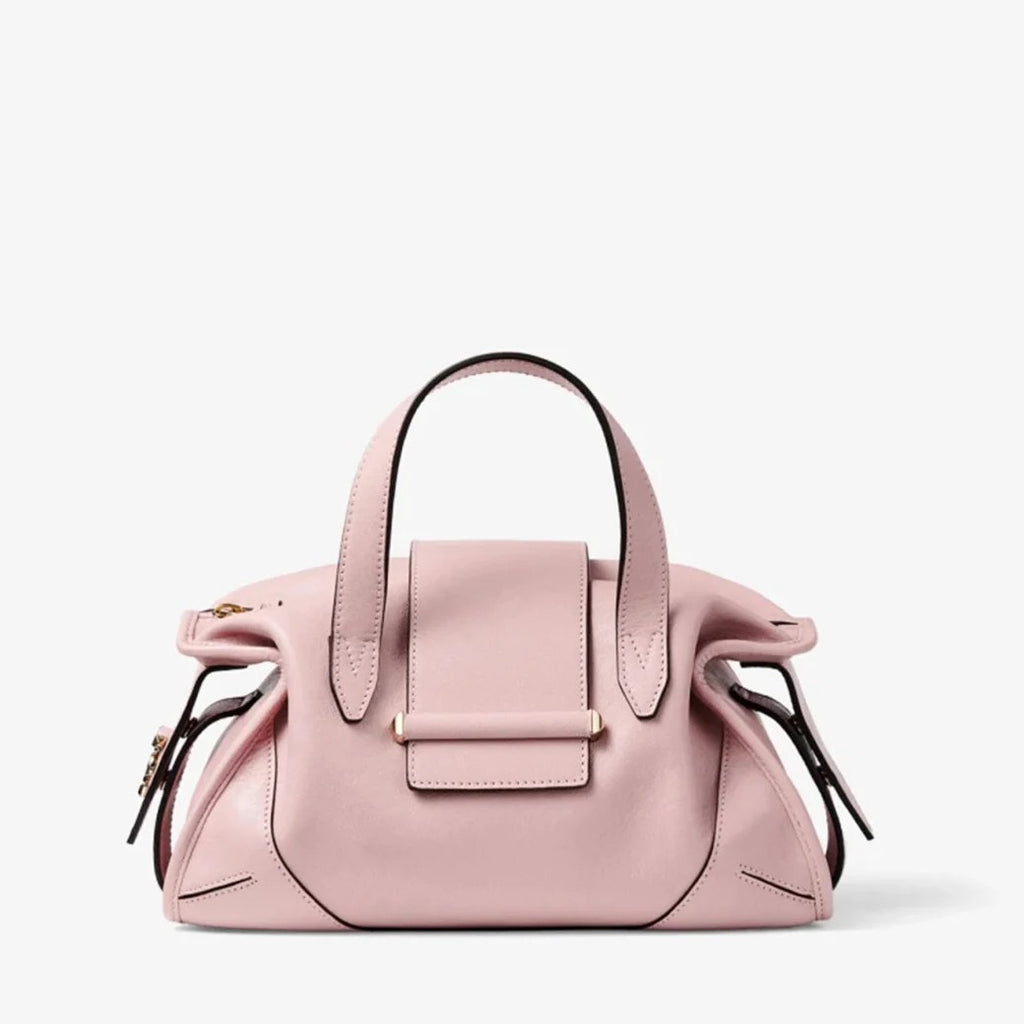 Soft Biker Leather Multi-Wear Small Duffel Holdall Bag