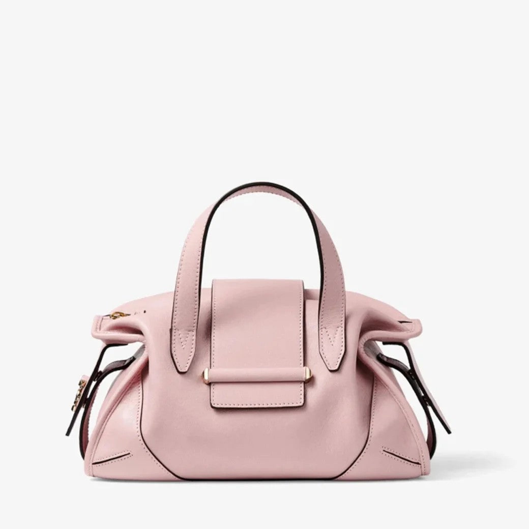 Soft Biker Leather Multi-Wear Small Duffel Holdall Bag