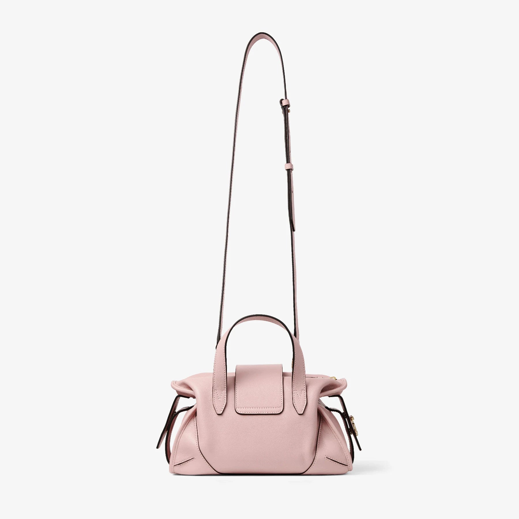 Soft Biker Leather Multi-Wear Small Duffel Holdall Bag