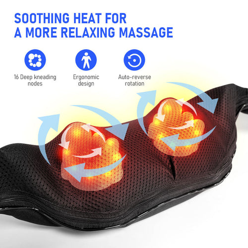 Cordless Rechargeable Neck and Shoulder Massager